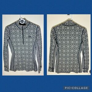 Kari Traa Rose Half Zip Base Layer Top, Merino Wool